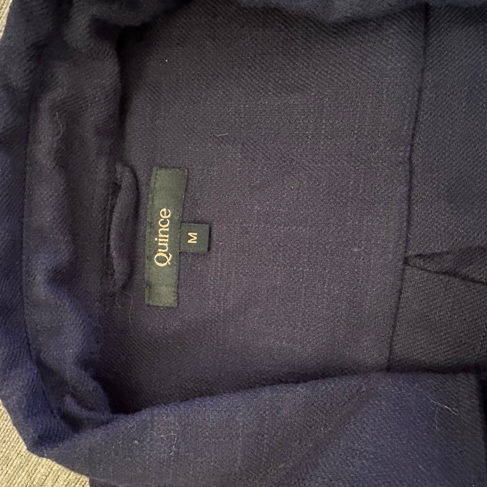 Quince Organic Cotton Stretch Selvage Short Sleeve Shirt - medium - Picture 2 of 4